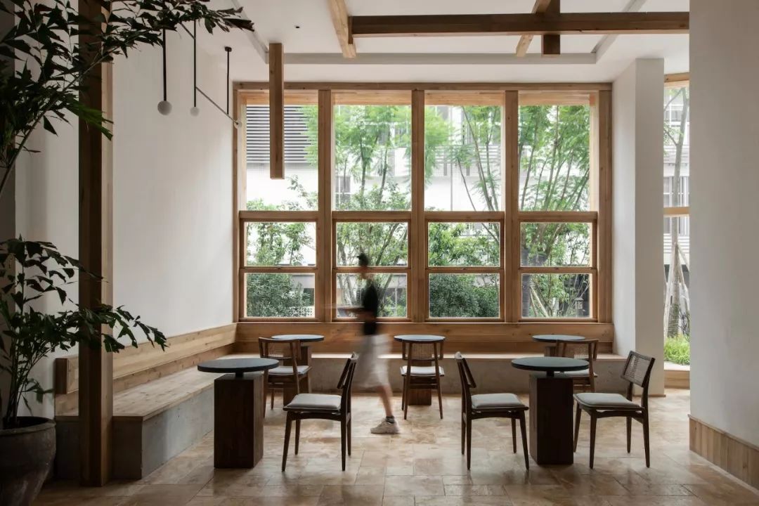 治木设计,一个茶馆一壶好茶就是江湖