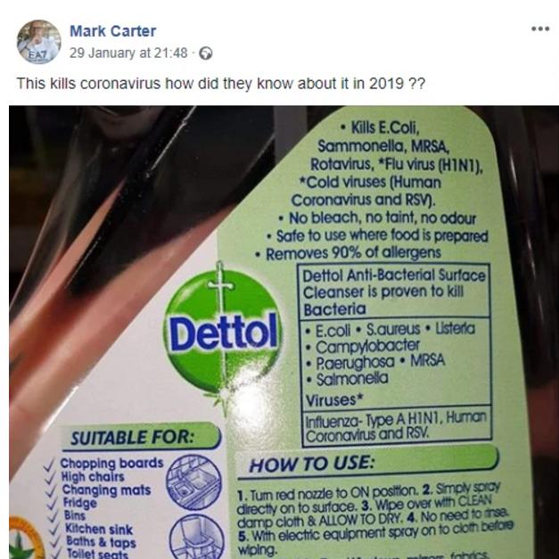 滴露可以杀死衣服上的冠状病毒吗,滴露对新型冠状病毒有效吗