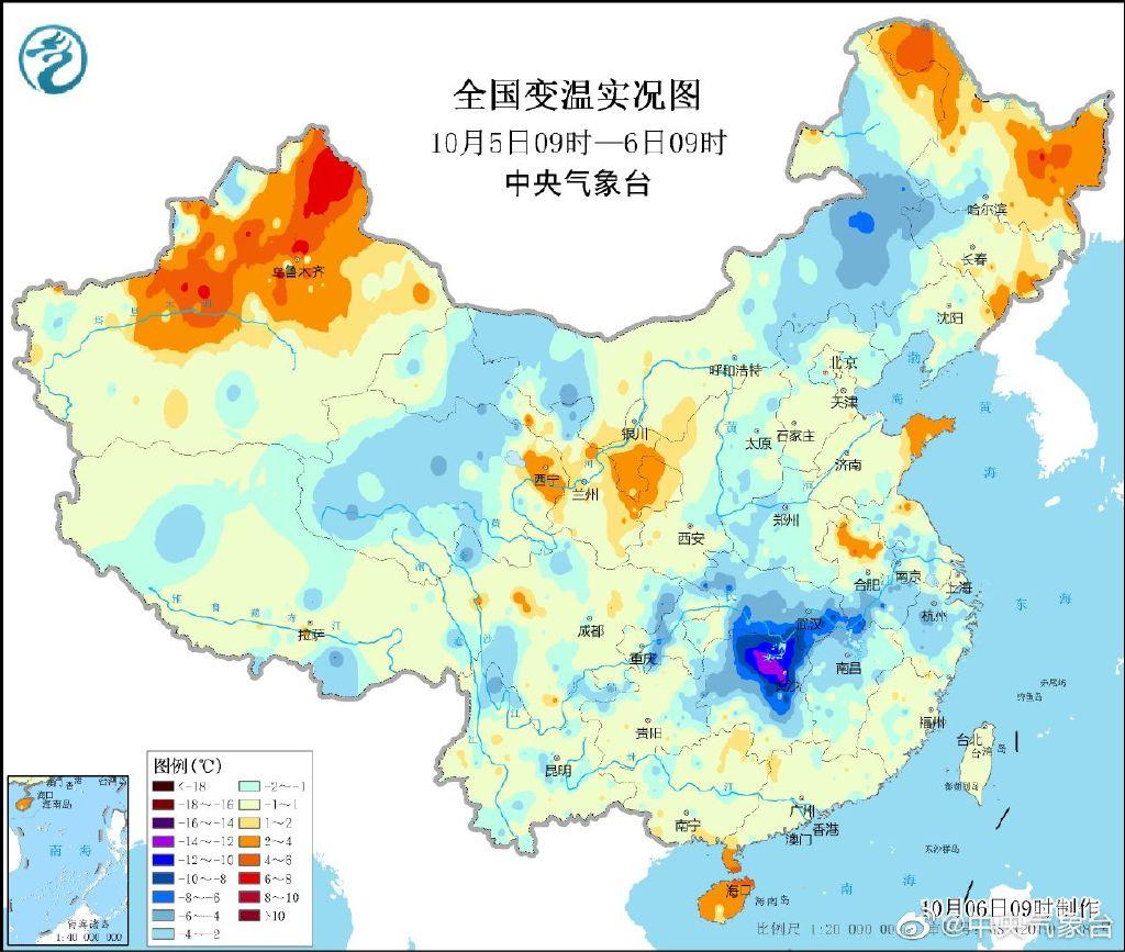 气温骤降20多地剧烈降温,北京寒潮最新消息