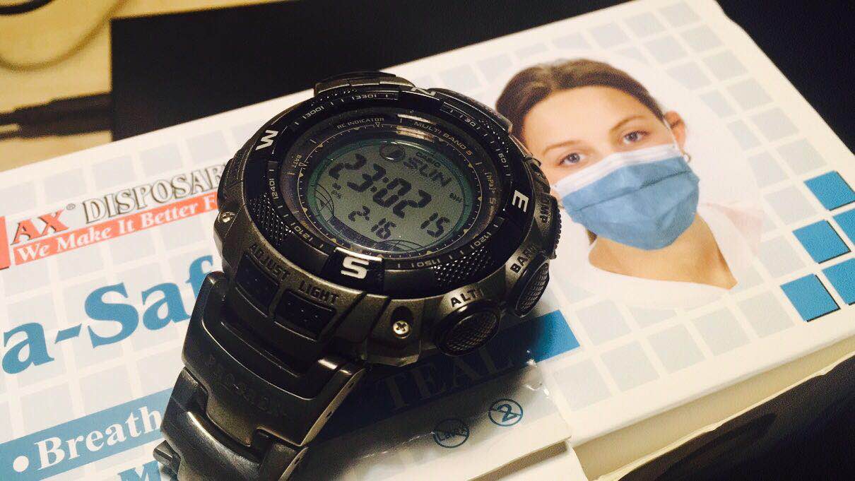 2010天灾*祸人**后淡定入手当时最具强大功能的casioprg-130