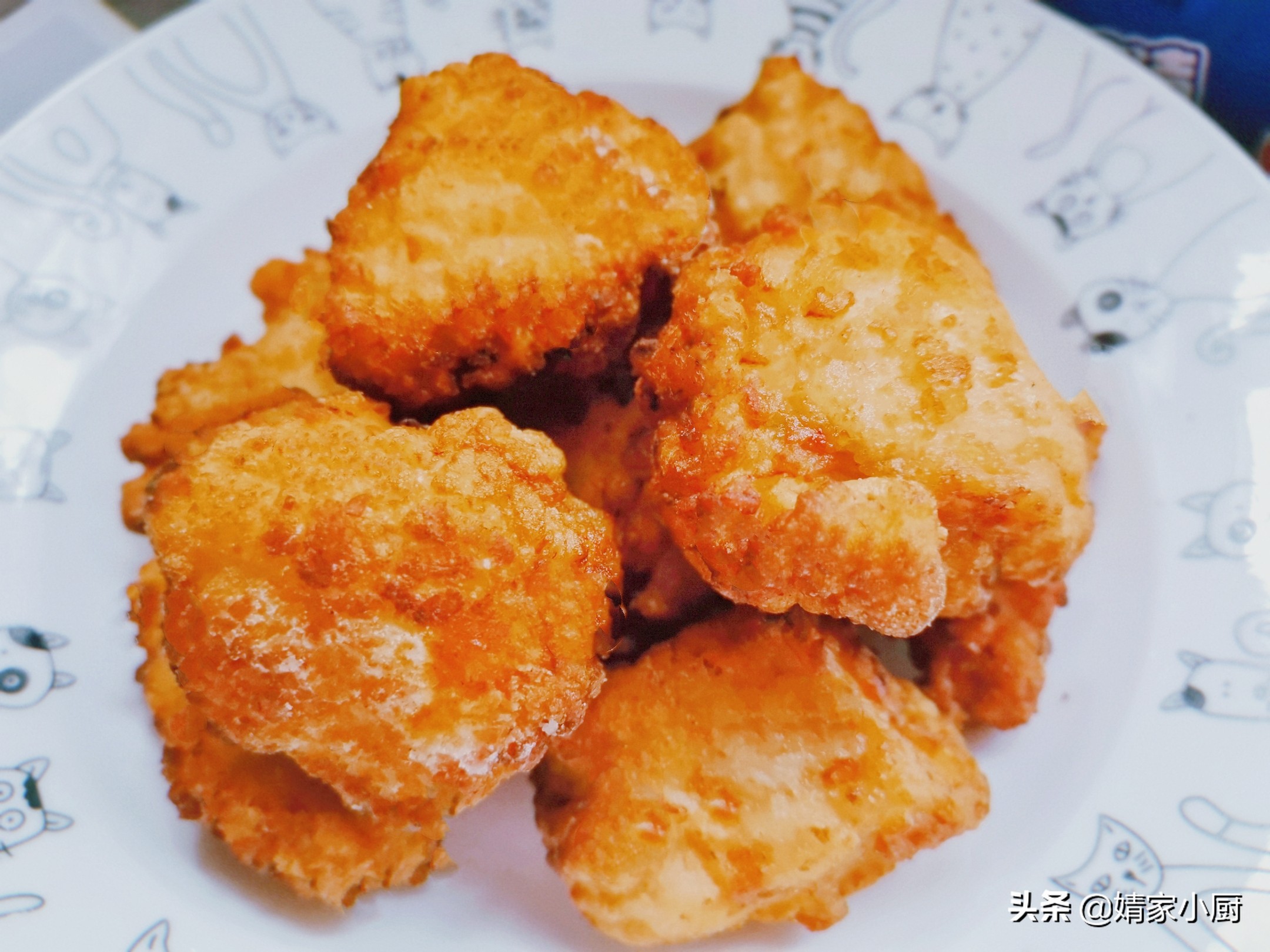 在家自制炸鸡块,自制炸鸡块儿童