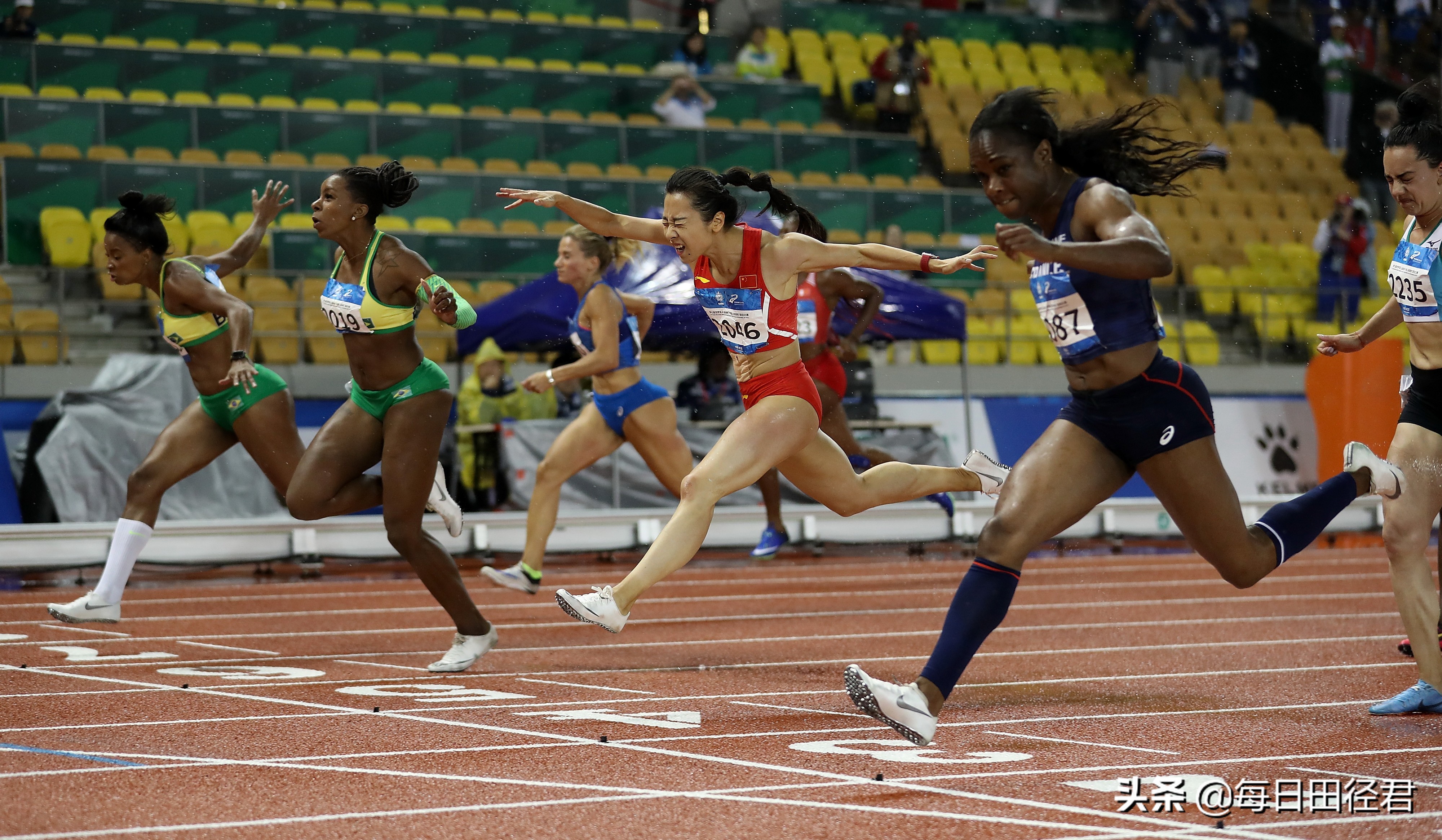 巴西接力赛夺冠,巴西短跑接力队