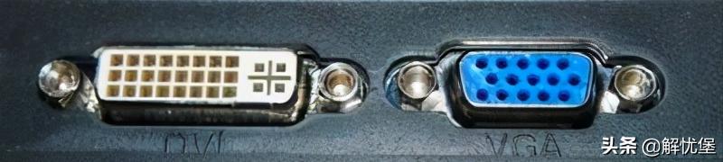 电脑外接显示屏接口介绍,外接显示器如何使用显示器的接口