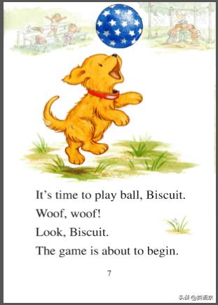 英文有声绘本Biscuitplaysball饼干玩球