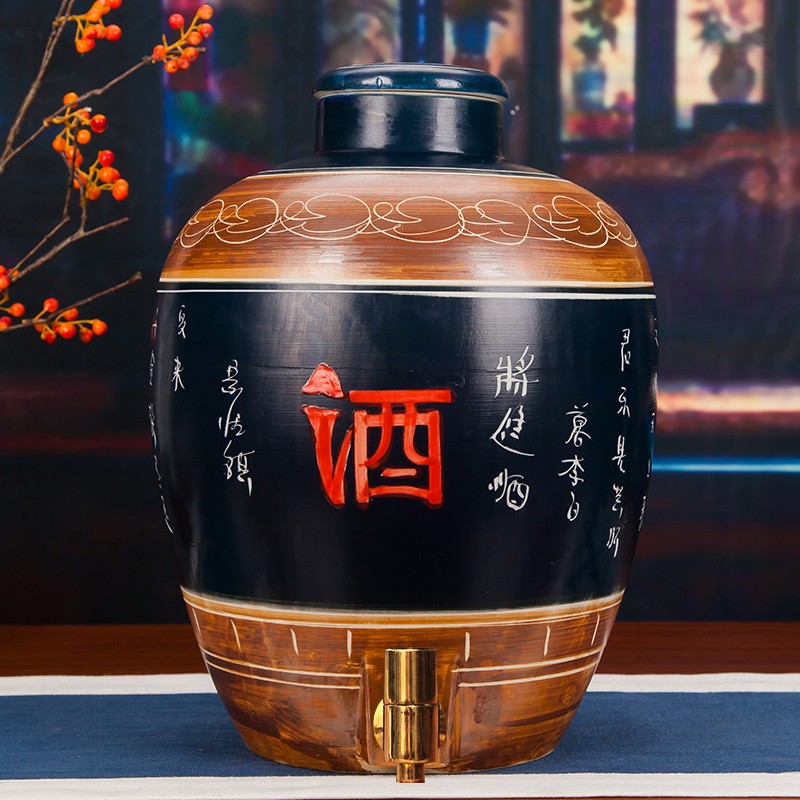 内无釉的陶瓷酒坛怎么清洗,陶瓷酒坛子主要清洗方法