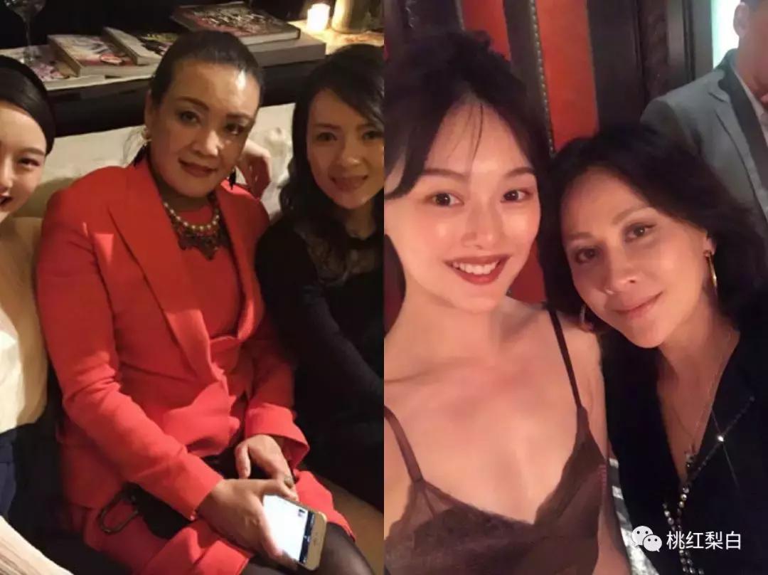 刘嘉玲和天价娃娃合影,刘嘉玲买画