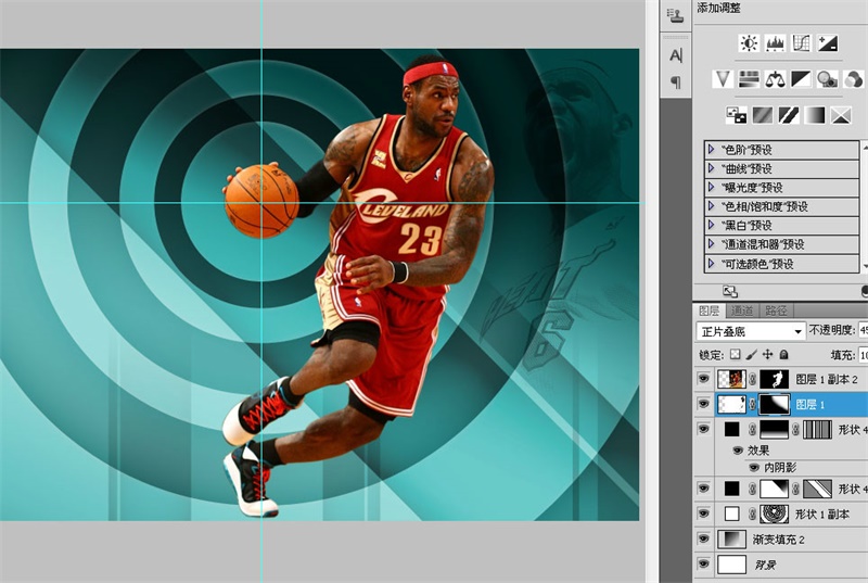 詹姆斯的巨型海报,最强nba詹姆斯海报