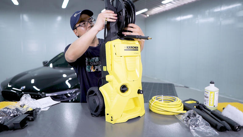 卡顿k4洗车机测评,卡赫K4洗车机怎么组装