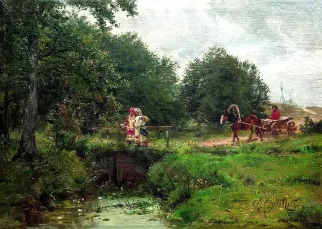 100张油画风景欣赏每一张都是顶配,100张风景油画初学者临摹