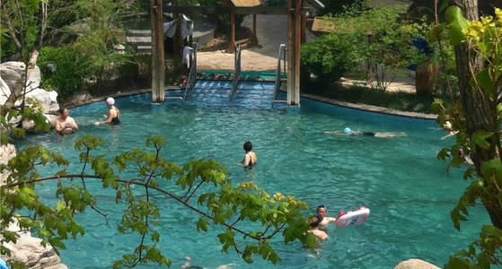 平民消费的温泉度假酒店推荐,蓝山源岭南东方温泉度假酒店