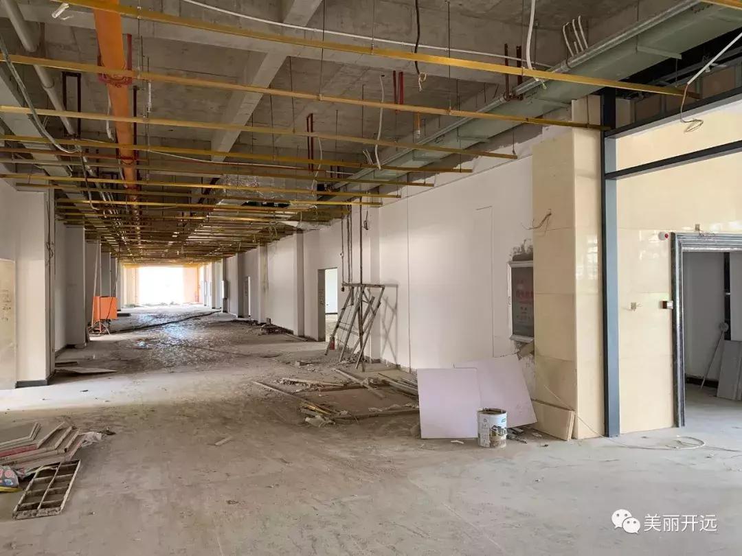 运动公园建设进展,开远体育创意产业园足球