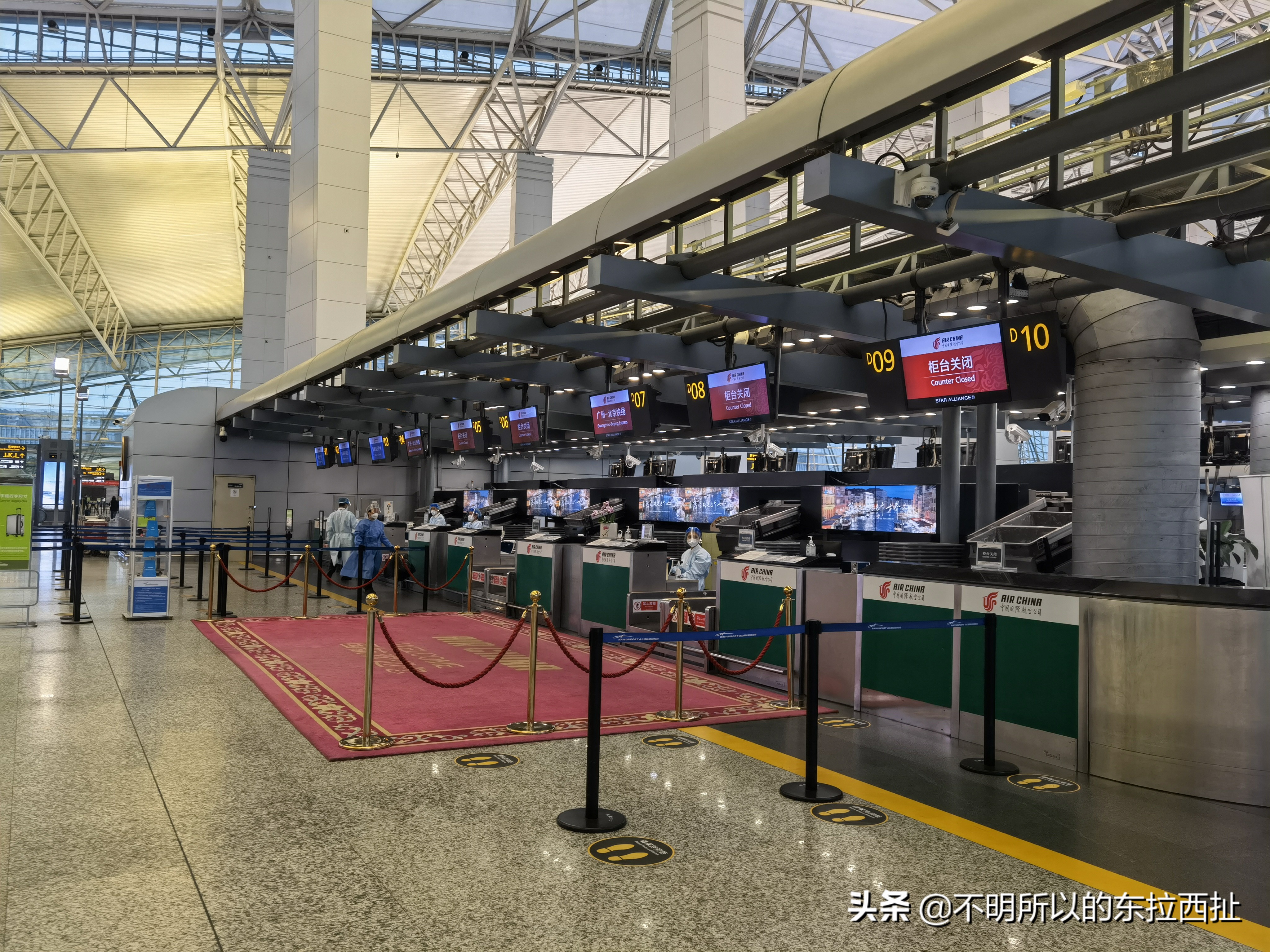 白云机场t1国内航班登机流程,白云机场t1登机教程