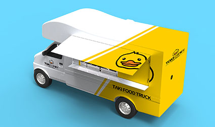 餐饮品牌“尝鲜”移动餐车,精准激活“流量入口”