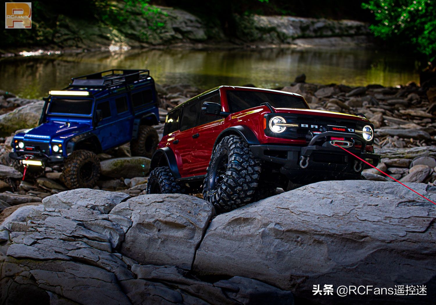 traxxas拉力版,traxxas平板拖车带绞盘