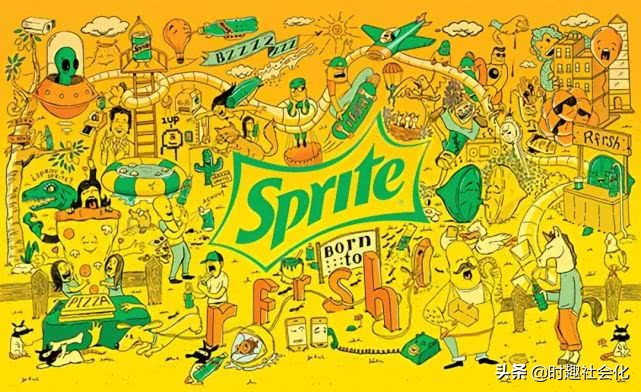 雪碧出新包装,雪碧喷雾罐