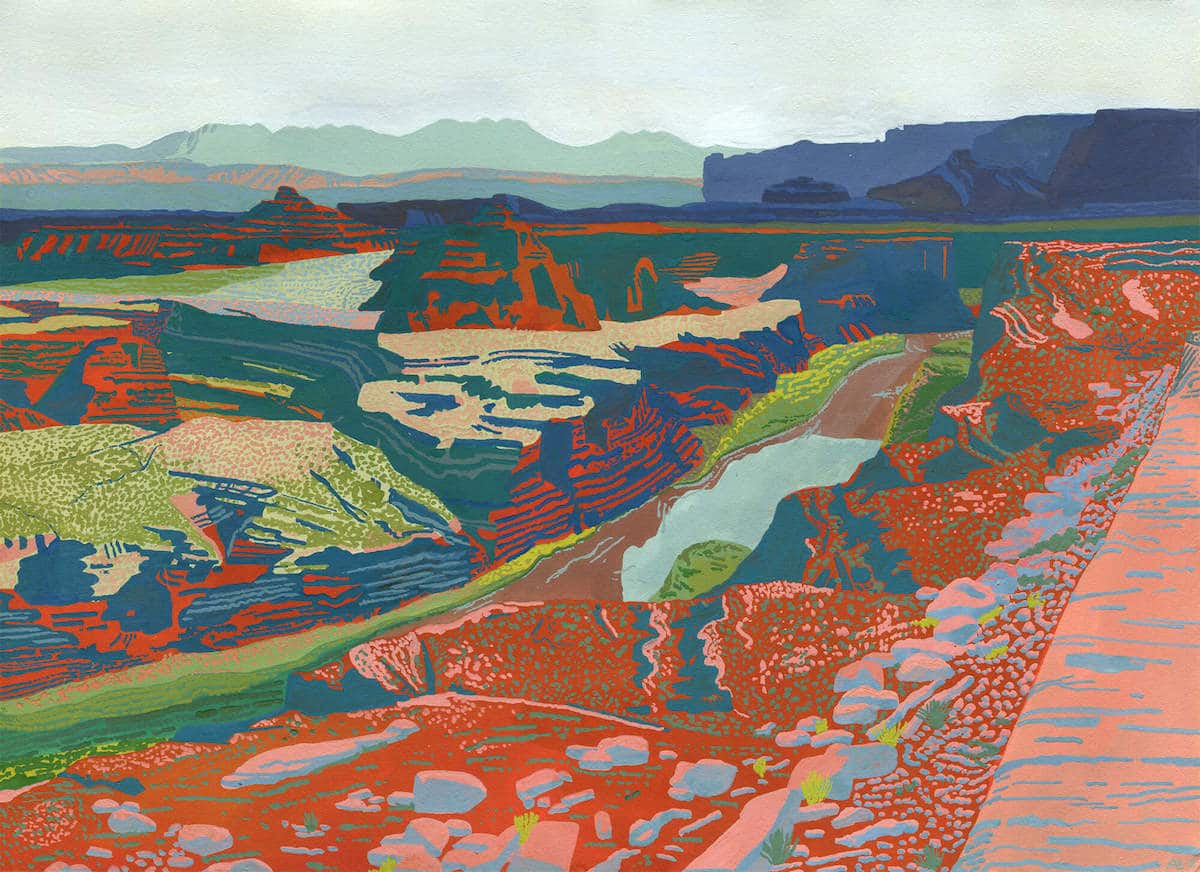 意境干净的水彩画,意境水彩画作品简单又漂亮