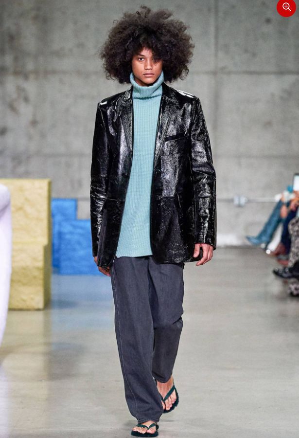 中式盘扣皮衣女刘雯,刘雯皮衣穿搭大合集