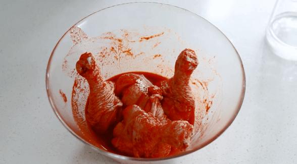 不用奥尔良做的烤鸡腿,不用空气炸锅奥尔良烤鸡腿