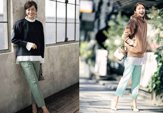 女人不要太刻意的打扮自己,40岁装嫩