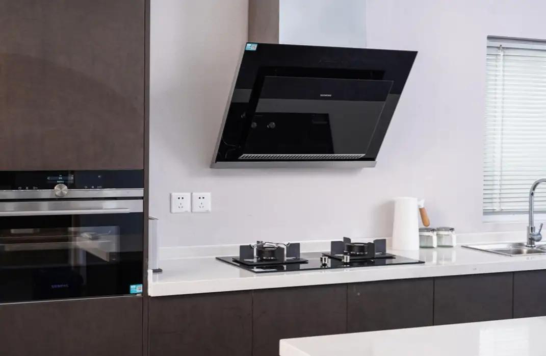 西门子烟灶最简单款,解放双手效果