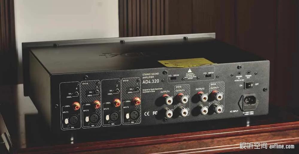 用4声道后级玩HiFi斯塔克AD4.320四声道后级体验记