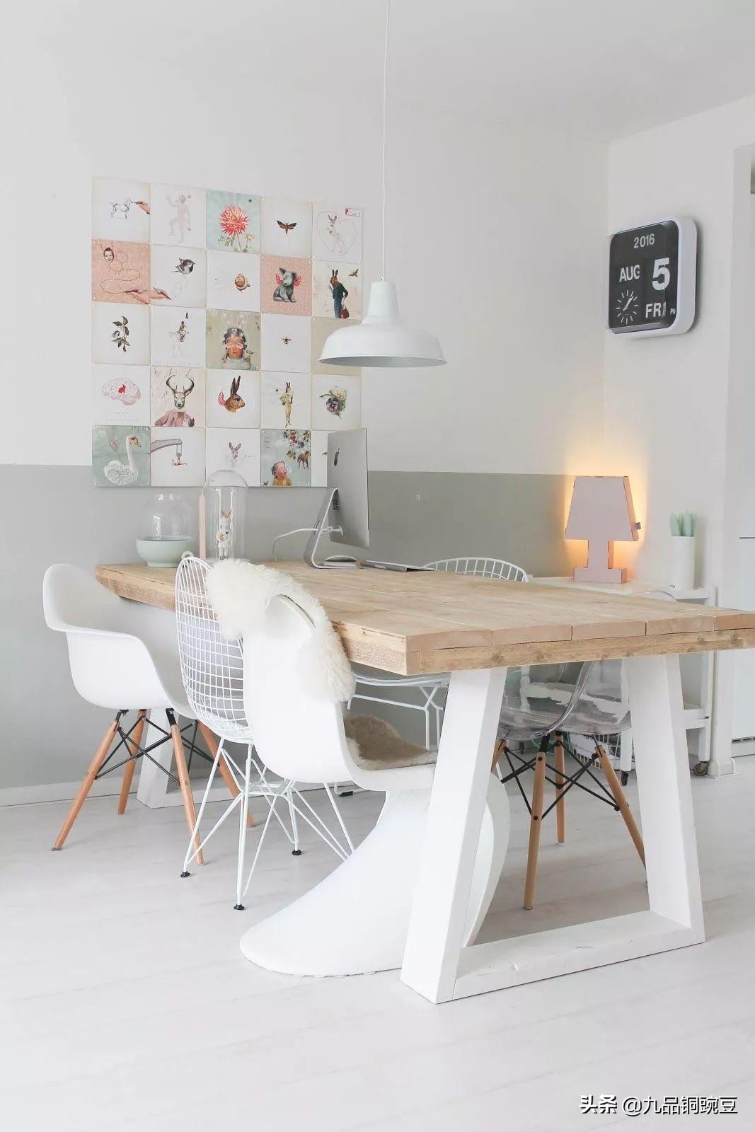 新中式客餐厅混搭风,餐厅装修家居混搭