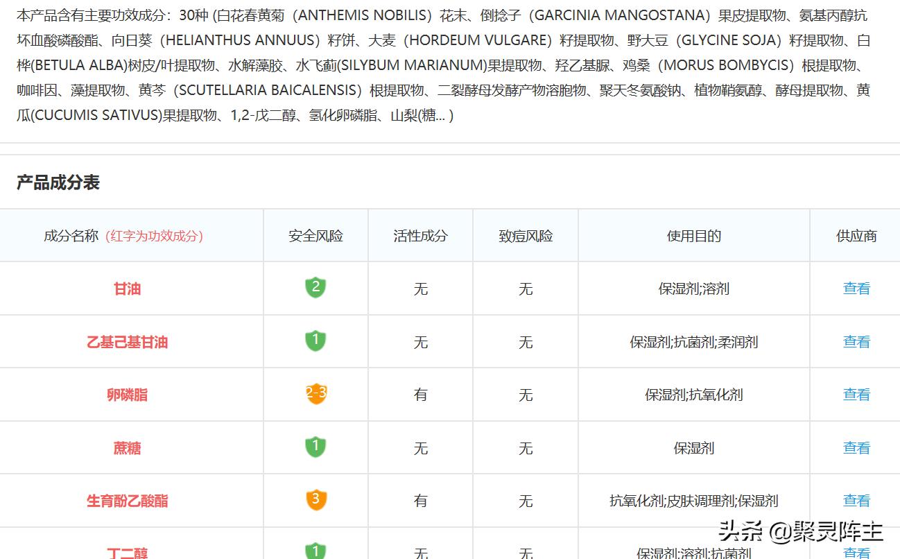小棕瓶成分表在哪里看,小棕瓶小样跟正品的区别