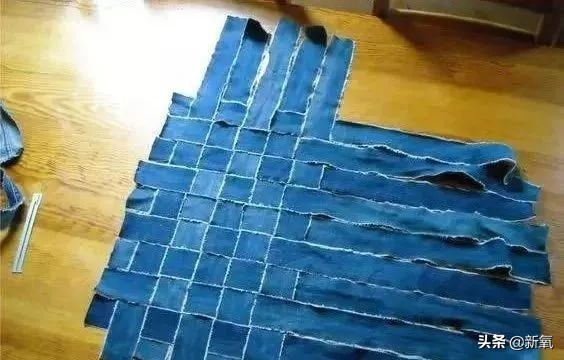 0元改造废旧牛仔裤,旧牛仔裤改造多功能收纳篮的教程