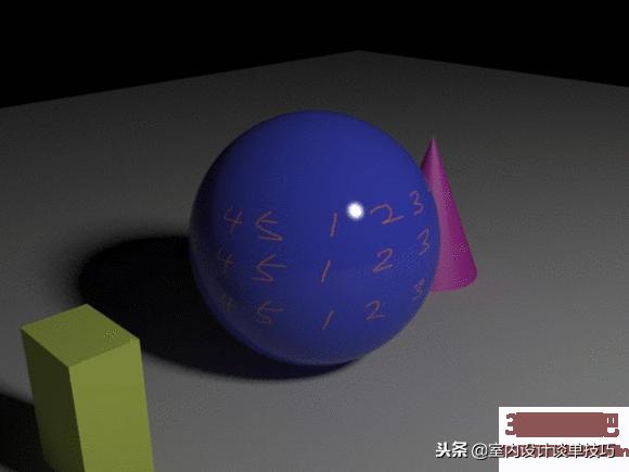 3dmax灯光教程-MAX高光的大小和位置如何调节