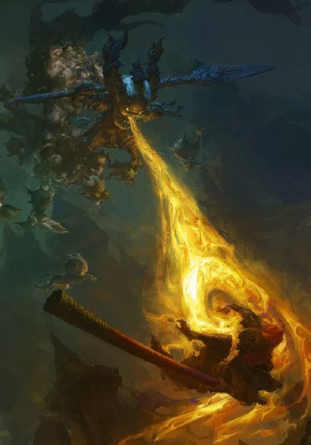 游戏插画绘画全过程,游戏插画师优秀作品集