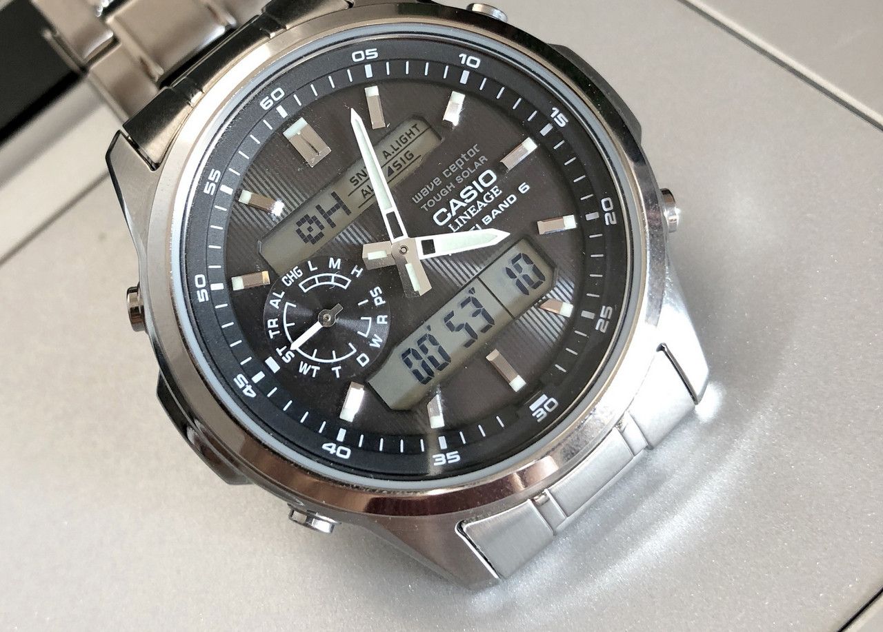 卡西欧双显电波表,卡西欧ocws100系列光动能