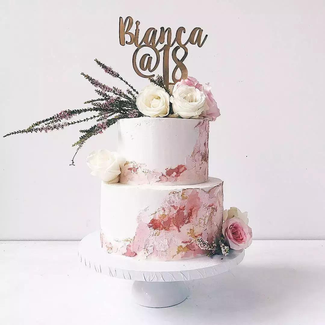 蛋糕好看复古可爱做法,艺术蛋糕创意制作视频