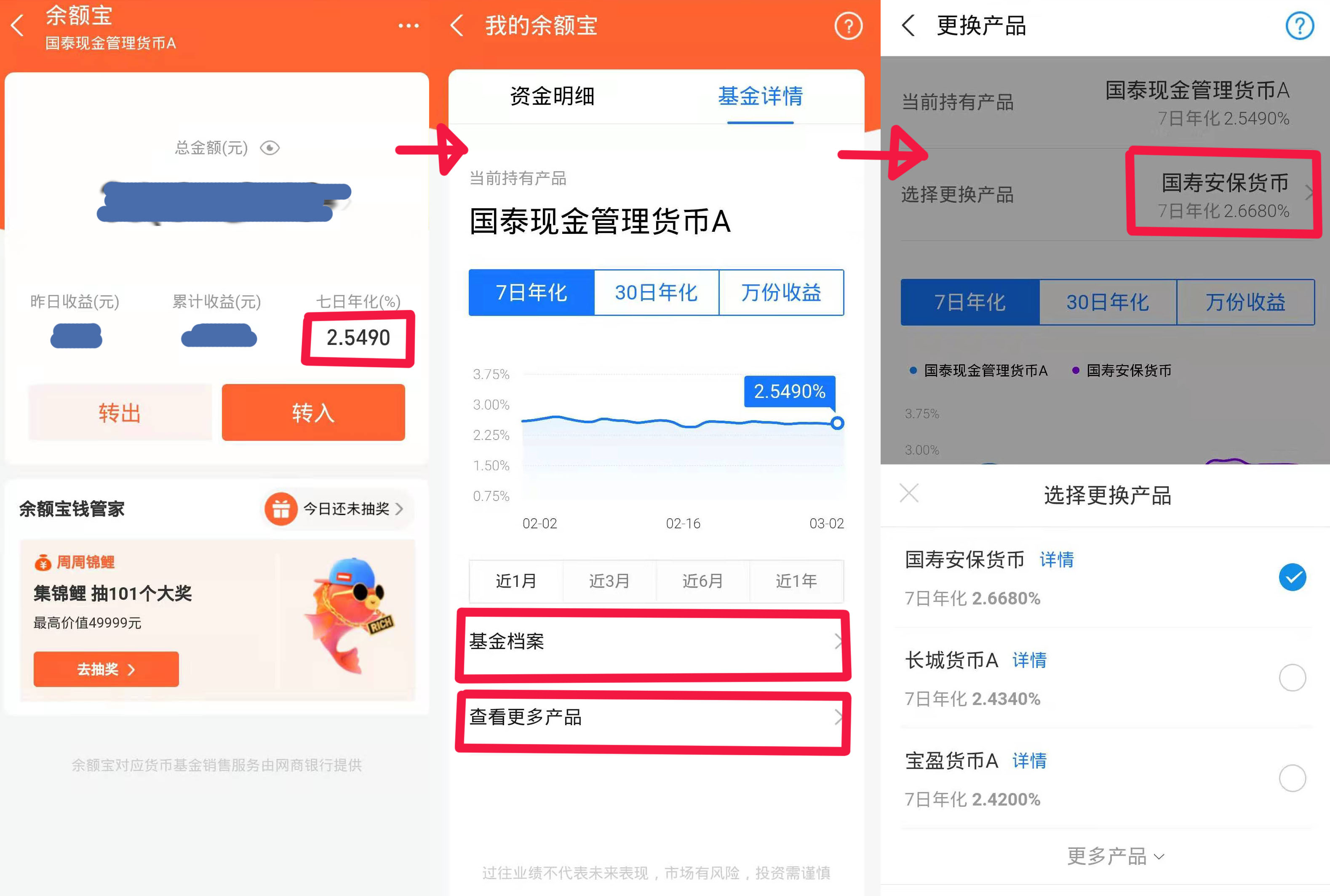 余额宝目前对接的货币基金有几只,货币基金招募书