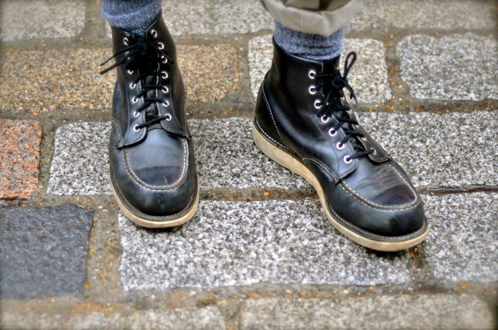 red红翼复古靴,复古靴白色