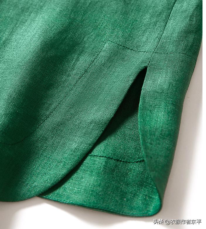 简单大气的亚麻连衣裙，不挑人。但挑版型和做工，你想要试试吗？