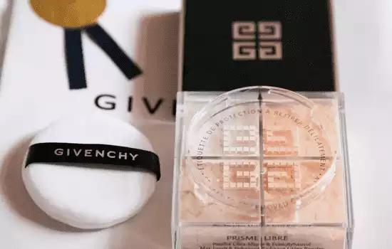 纪梵希四宫格散粉应该怎么用,纪梵希四宫格散粉用法顺序