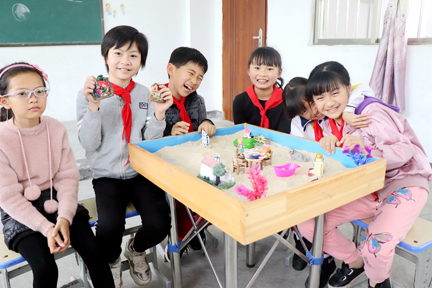 中大互联——“心希望”沙盘进百校之普宁仕林小学