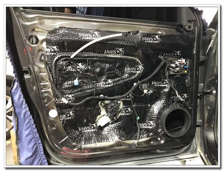 汕头汽车音响改装低音炮,大众探岳改装音响后喇叭不响