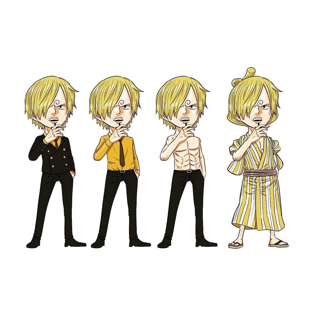 海贼王乌索普娜美乔巴三人组,海贼王mini