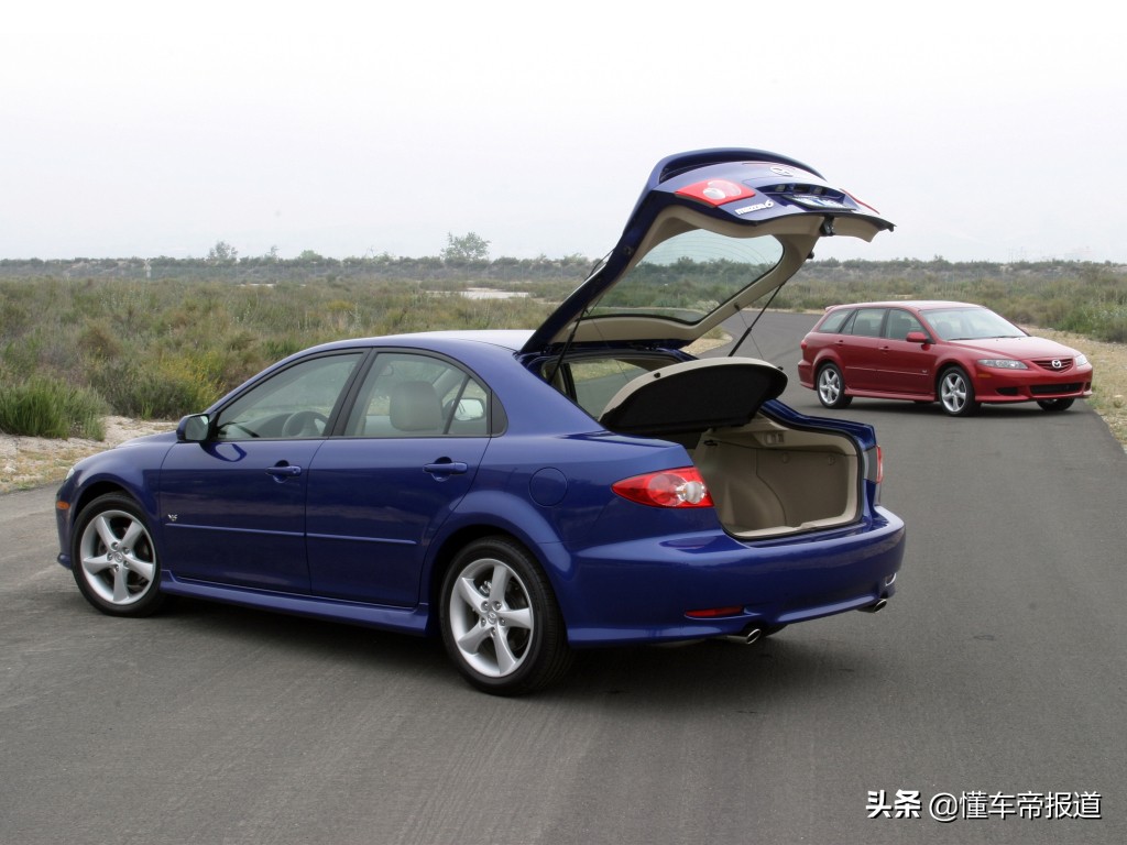 最新款马自达6曝光共几款车型,全新马自达6搭载直列六缸