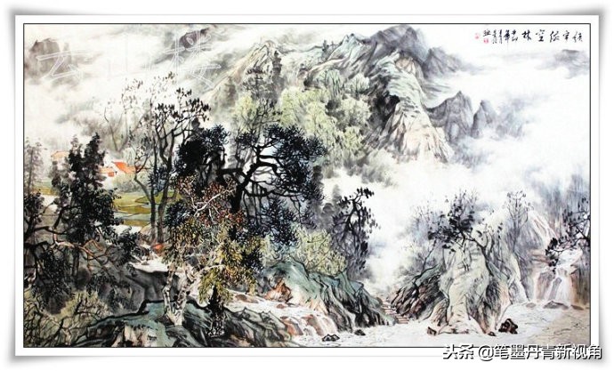 全星恒山水画,全星恒山水画作品