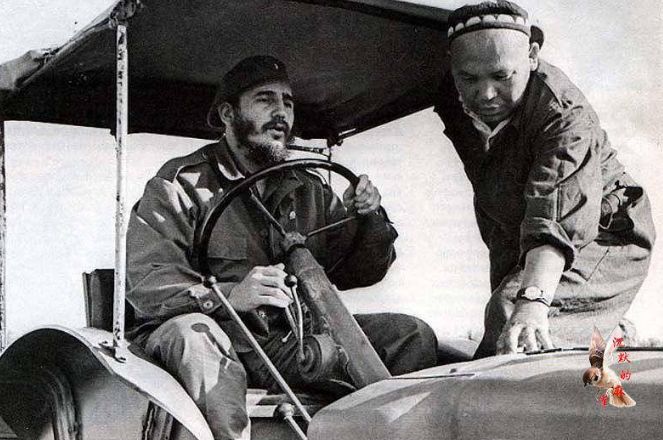 卡斯特罗的精彩瞬间,卡斯特罗和苏联