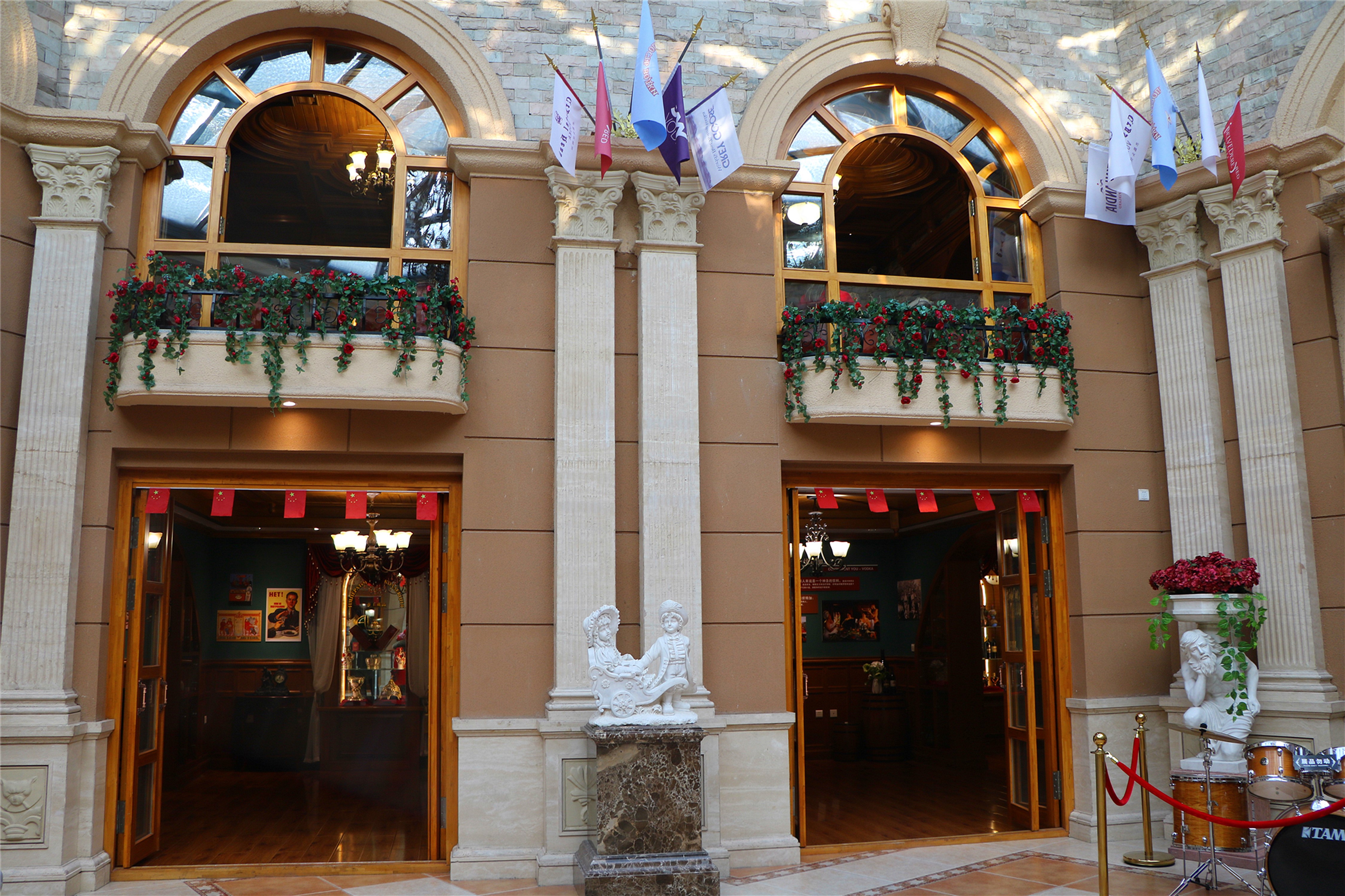 伏尔加庄园和俄罗斯风情小镇,伏尔加庄园浪漫的俄式冬季