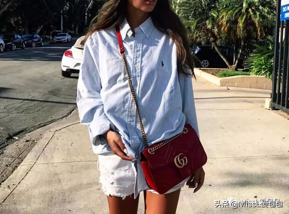 gucci包marmont半月造型 (gucci 双g包marmont测评)