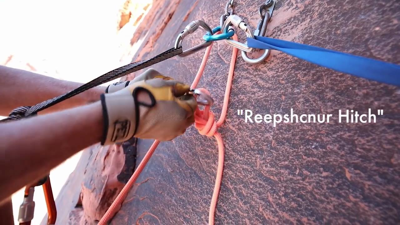 绳索登山的技巧,爬山绳索下降技巧