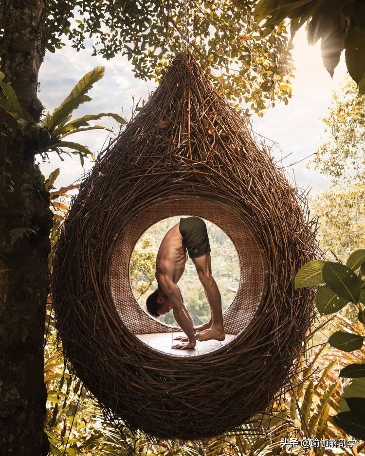 当瑜伽遇上摄影,男摄影师和瑜伽