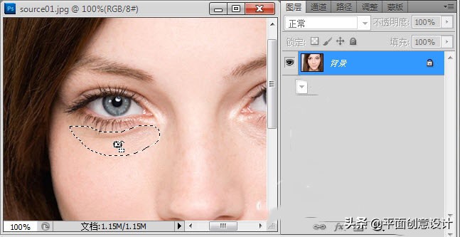 ps人像祛斑磨皮步骤,ps人像磨皮教程与五官调整