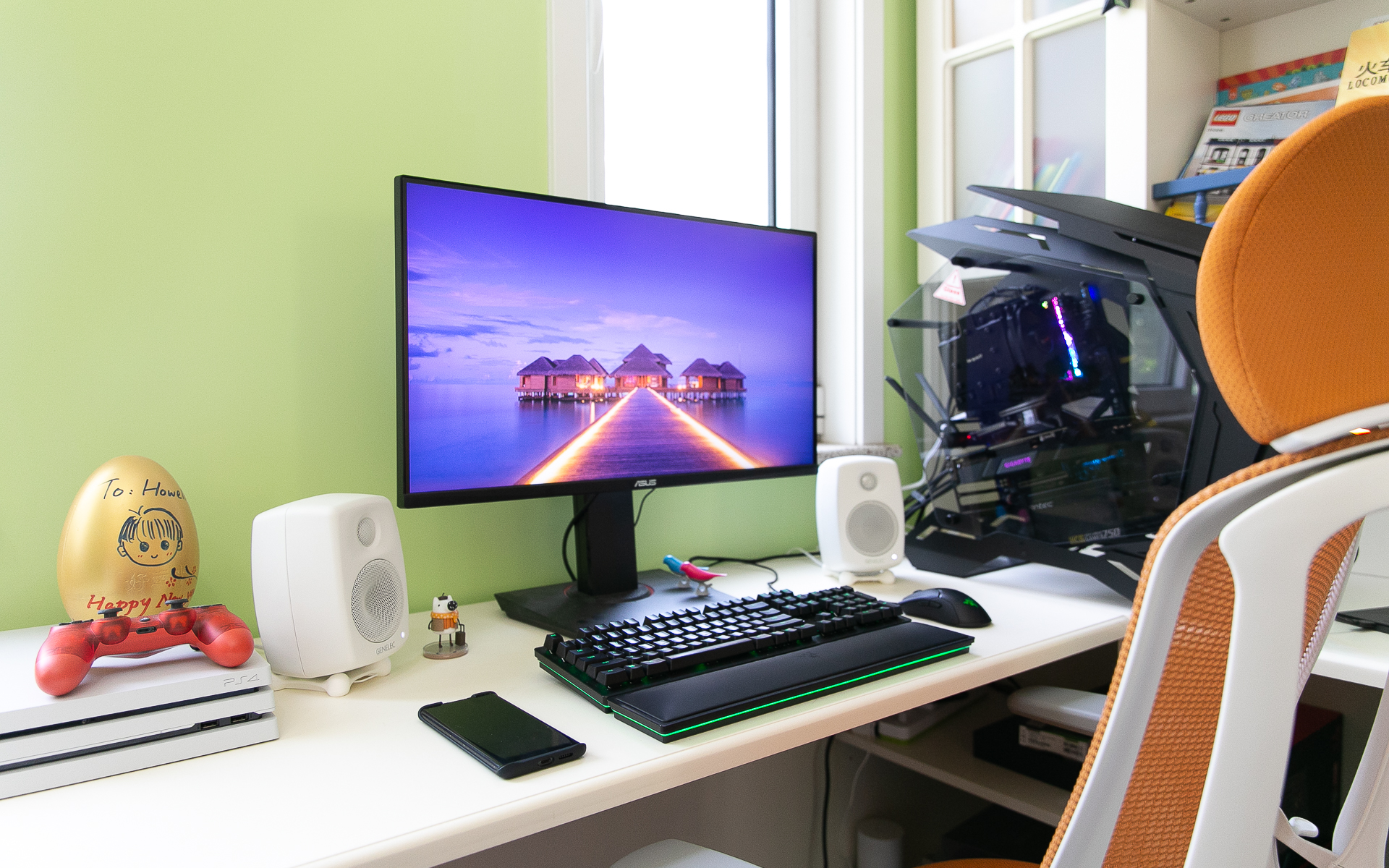 真力genelec g1 f1 立体声2.1 (genelec 真力g one g1)