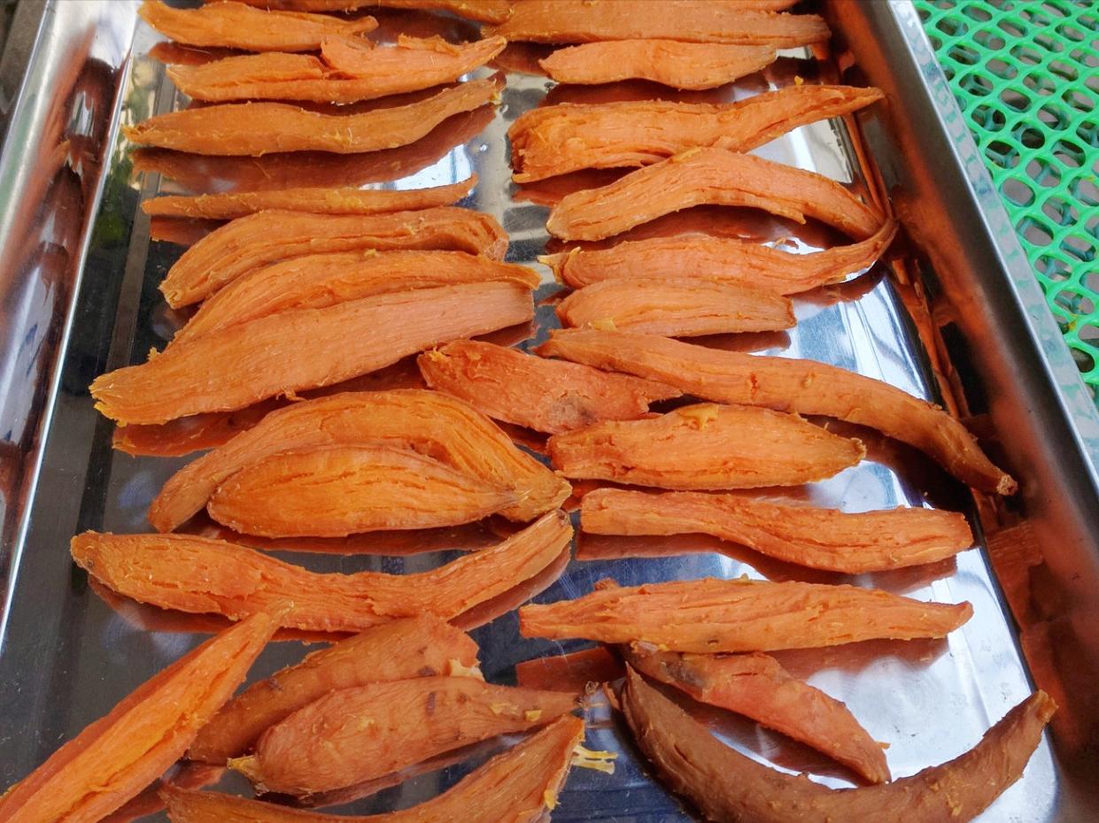 自晒红薯干怎样晒软糯,怎样晒红薯干又软又糯