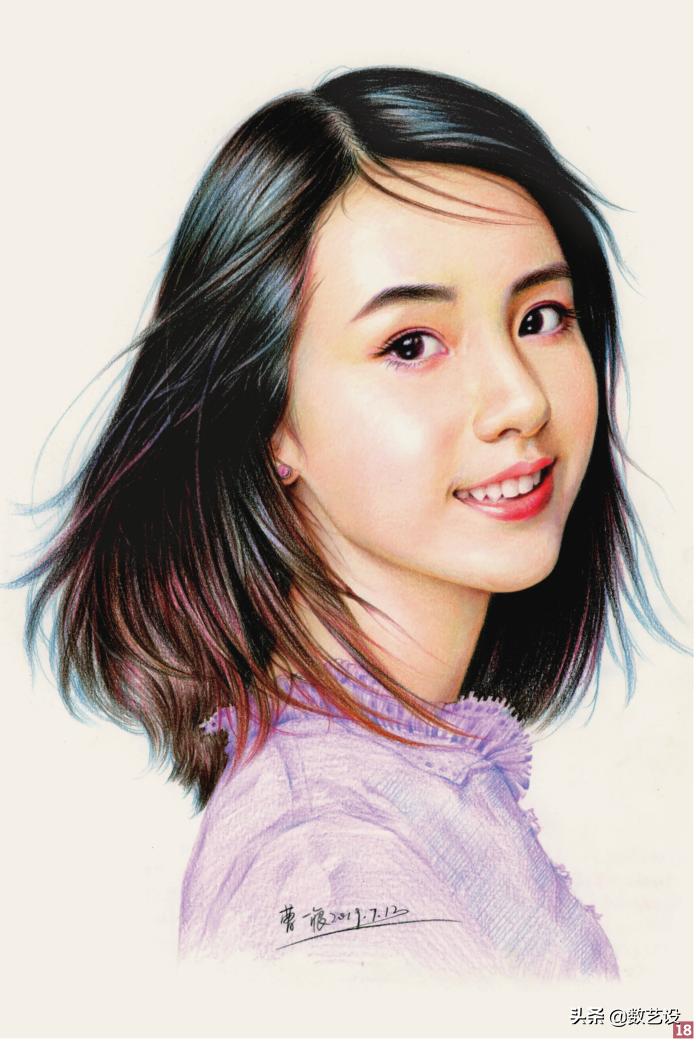 用彩铅画比较真实的画,画的比较真实的彩铅
